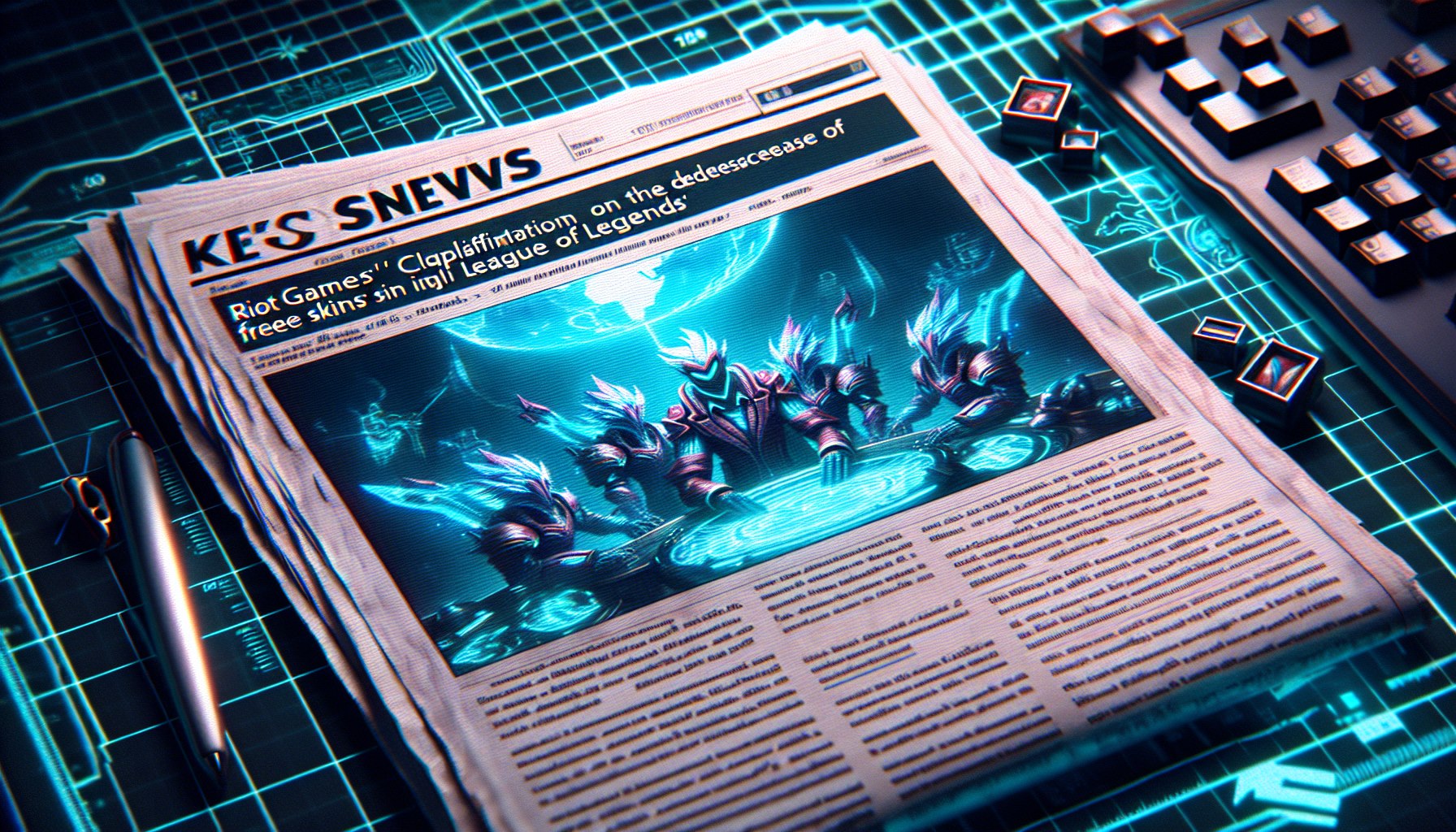 리그 오브 레전드 무료 스킨 감소에 대한 라이엇 게임즈의 해명